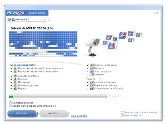 PrivaZer 4.0.123.0 screenshot 1