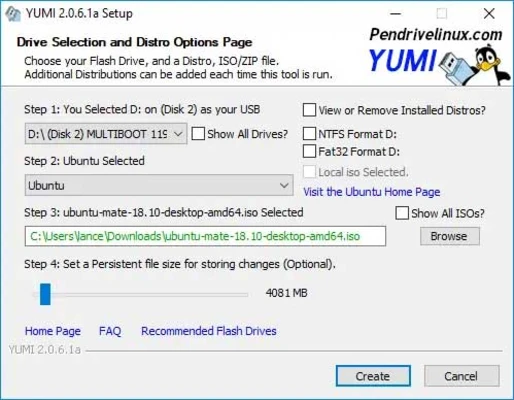 YUMI exFAT 1.0.3.9 screenshot 1