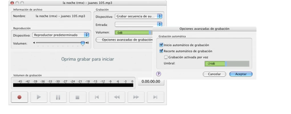 WavePad Audio Editor 24.33 for Mac screenshot 1