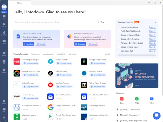 Octoparse 10.0.2 screenshot 1