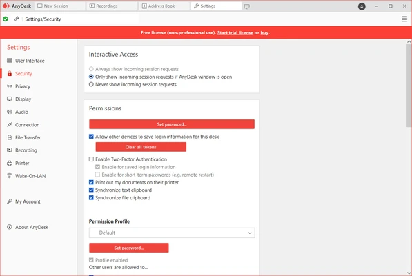 AnyDesk 9.7.5 screenshot 1