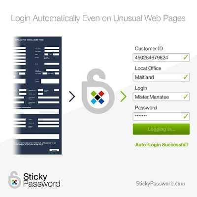 Sticky Password 8.9.11.2306 screenshot 1