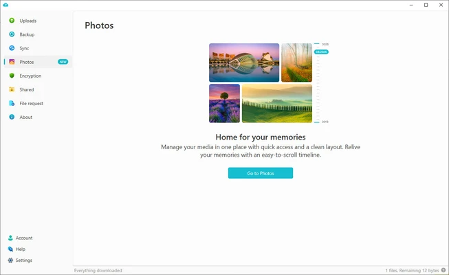 pCloud 5.1.2 screenshot 1