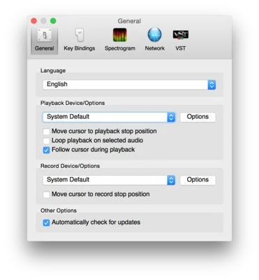 Ocenaudio 3.19.2 for Mac screenshot 1