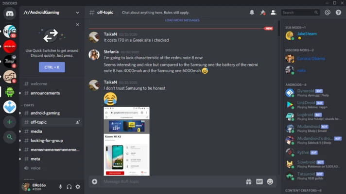Discord 0.0.394 for Mac screenshot 1