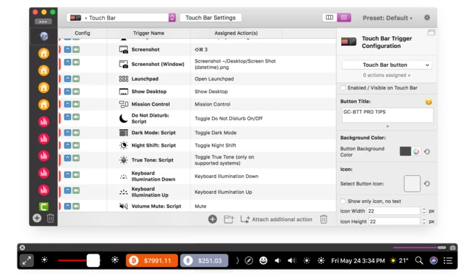 BetterTouchTool 6.563 for Mac screenshot 1