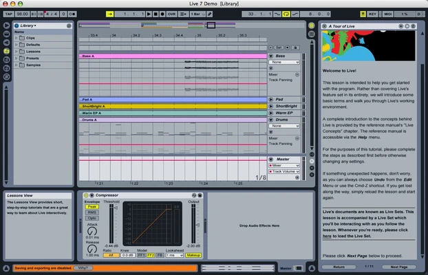 Ableton Live 12.4.2 for Mac screenshot 1