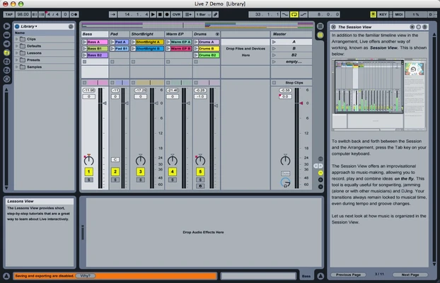 Ableton Live 12.4.2 for Mac screenshot 1