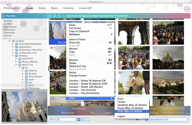 PhotoScape X 4.3 for Mac screenshot 1