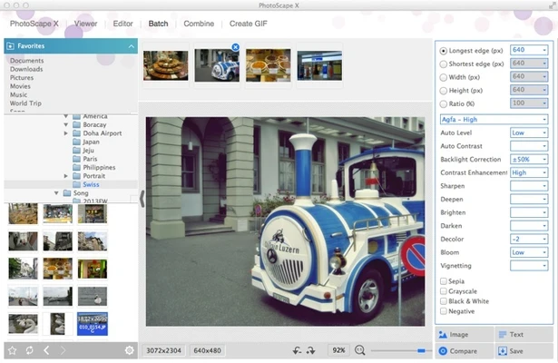 PhotoScape X 4.3 for Mac screenshot 1