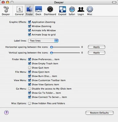 Deeper 3.3.0 for Mac screenshot 1
