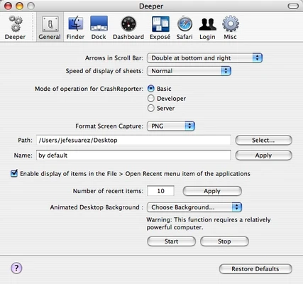 Deeper 3.3.0 for Mac screenshot 1