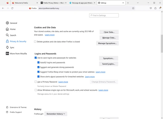Firefox 152.0 (64-bit) screenshot 1