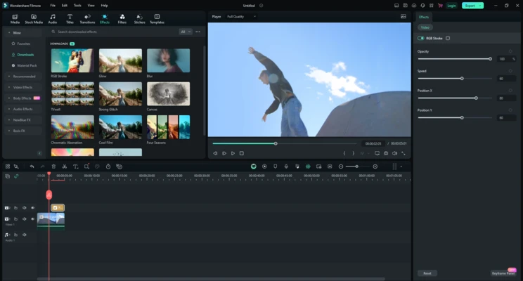 Wondershare Filmora 15.6.4 screenshot 1