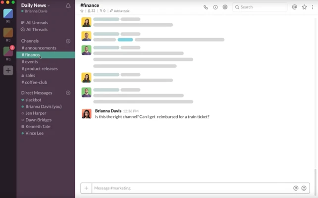 Slack 4.50.140 for Mac screenshot 1
