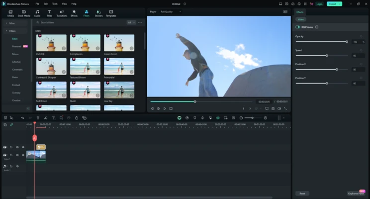 Wondershare Filmora 15.6.4 screenshot 1