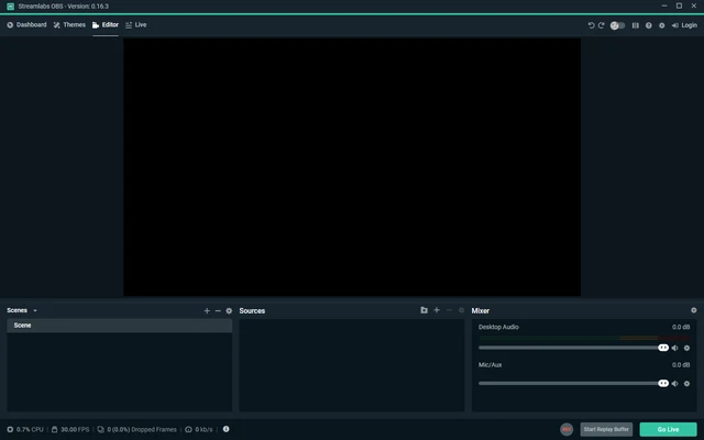 Streamlabs OBS 1.21.4 screenshot 1