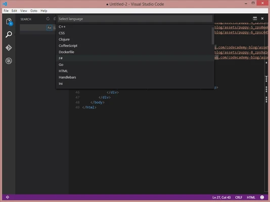 Visual Studio Code 1.125.0 screenshot 1