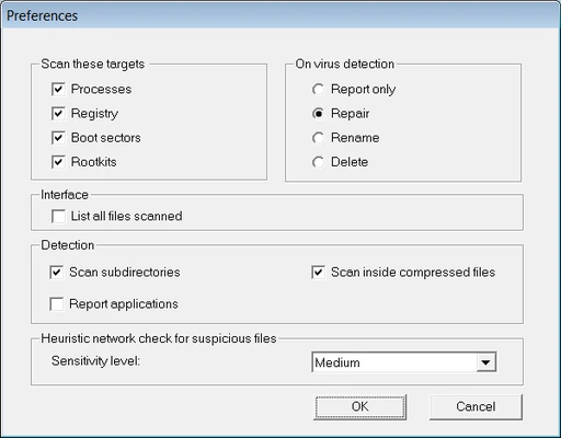 Trellix Stinger 26.6.25.2 (64-bit) screenshot 1