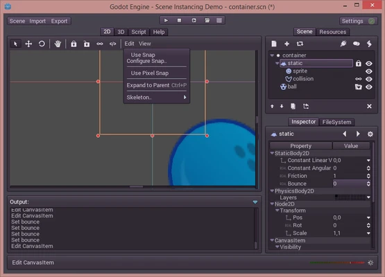 Godot Engine 4.7 (64-bit) screenshot 1