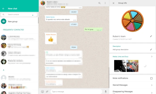 WhatsApp for Windows 2.2623.103.0 (64-bit) screenshot 1