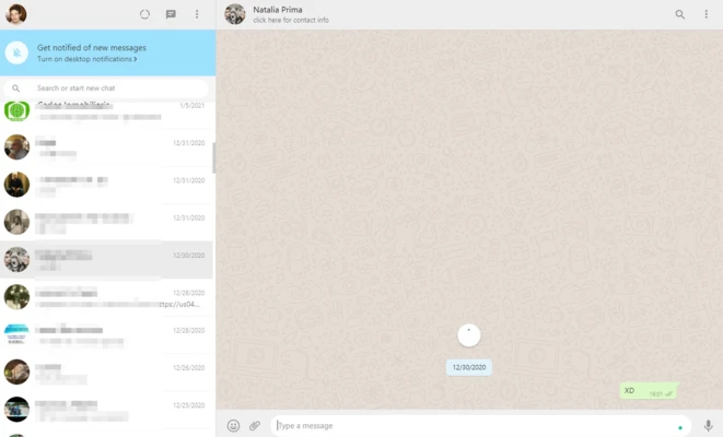 WhatsApp for Windows 2.2623.103.0 (64-bit) screenshot 1