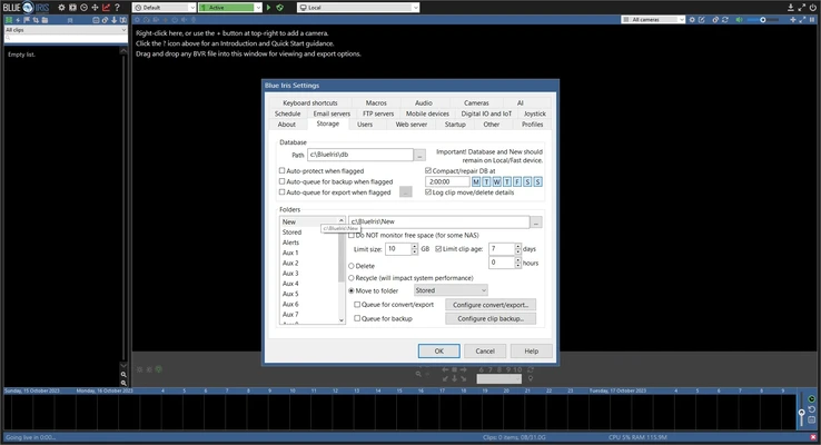 Blue Iris 6.0.8.1 screenshot 1