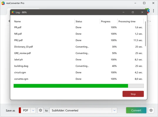 ReaConverter Pro 8.228 screenshot 1