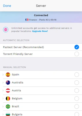 Speedify 16.9.1 screenshot 1