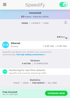 Speedify 16.9.1 screenshot 1