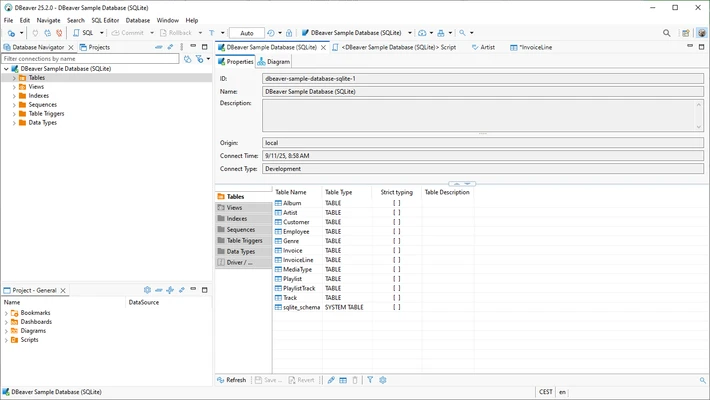 DBeaver 26.1.1 screenshot 1