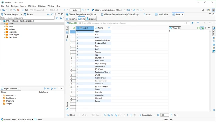DBeaver 26.1.1 screenshot 1