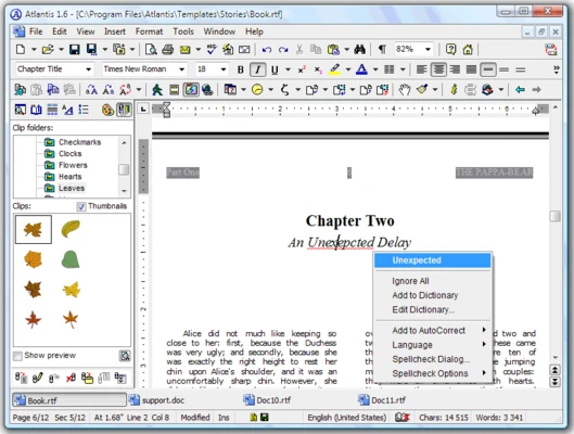 Atlantis Word Processor 5.0.5.3 screenshot 1