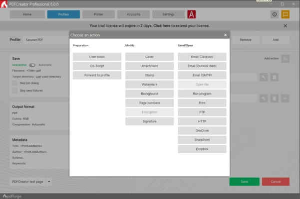 PDFCreator 6.3.0 screenshot 1