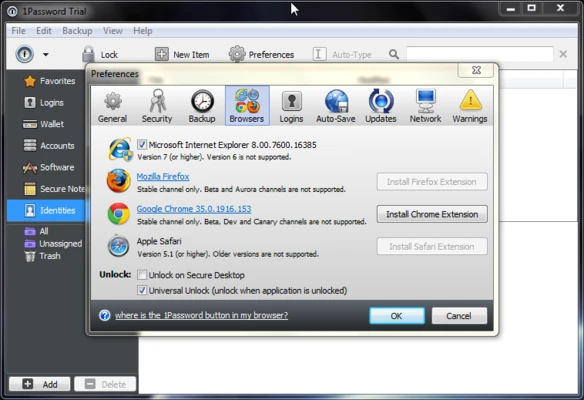 1Password 8.12.28 screenshot 1