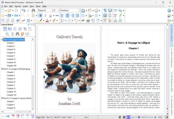Atlantis Word Processor 5.0.5.3 screenshot 1