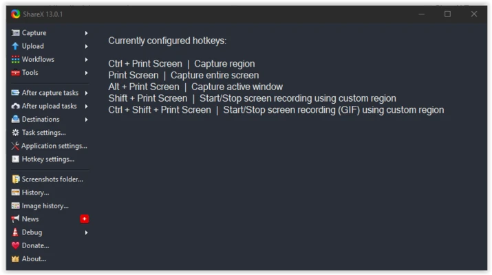 ShareX 21.0.0 screenshot 1