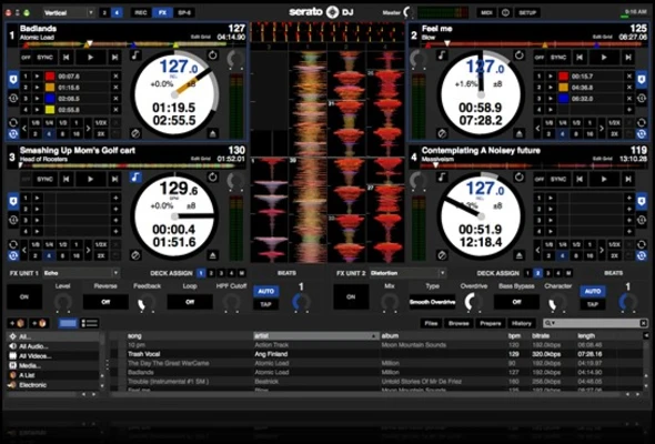 Serato DJ Pro 4.0.8 screenshot 1