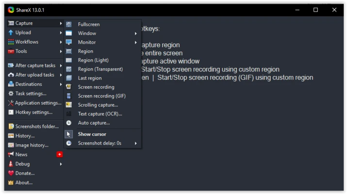 ShareX 21.0.0 screenshot 1