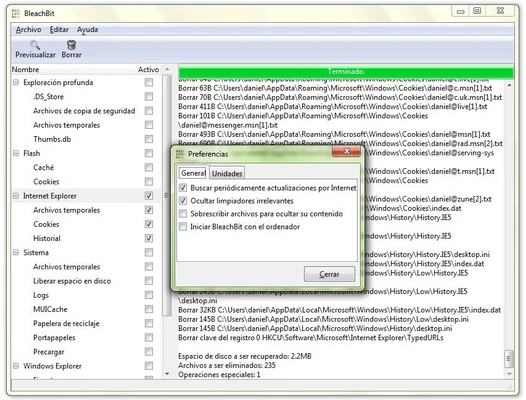 BleachBit 6.0.2 screenshot 1