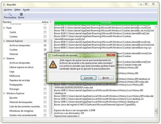 BleachBit 6.0.2 screenshot 1