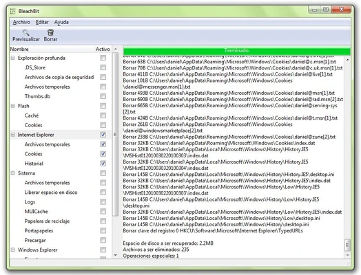 BleachBit 6.0.2 screenshot 1