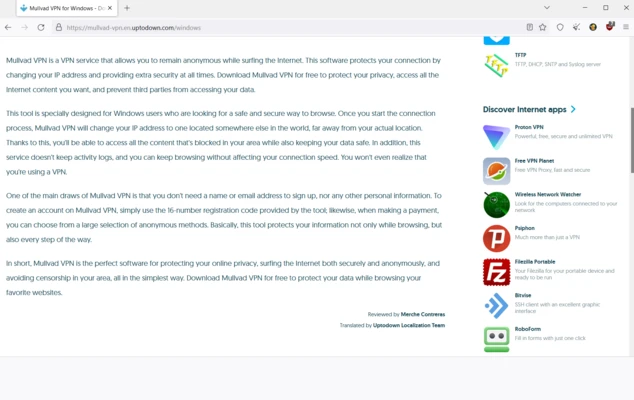 Mullvad Browser 15.0.19 screenshot 1