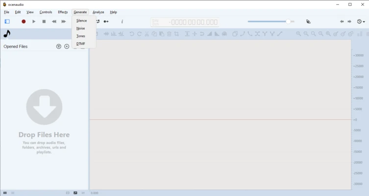 Ocenaudio 3.20.1 screenshot 1