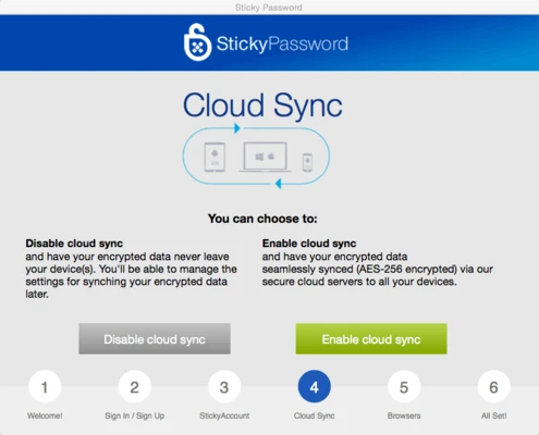 Sticky Password 8.9.9 Build 4662 screenshot 1