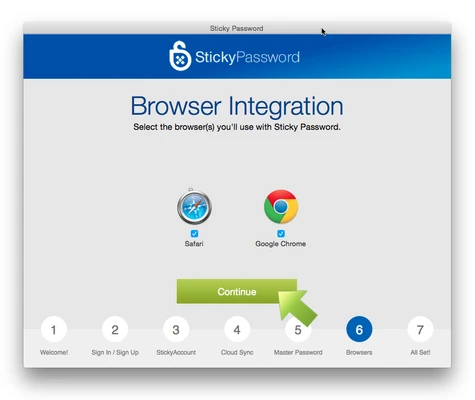 Sticky Password 8.9.9 Build 4662 screenshot 1