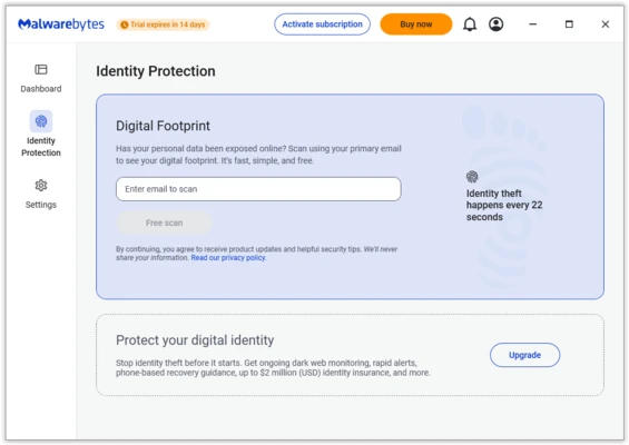 Malwarebytes Premium 5.6.3 screenshot 1