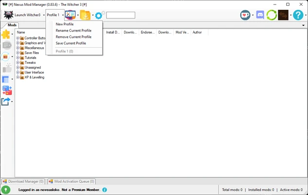 Nexus Mod Manager 0.91.8 screenshot 1
