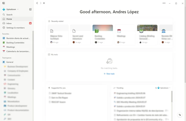Notion 7.28.0 screenshot 1