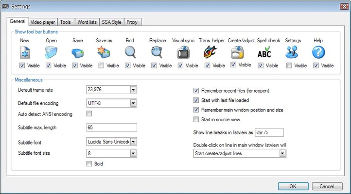 Subtitle Edit 5.1.0 screenshot 1